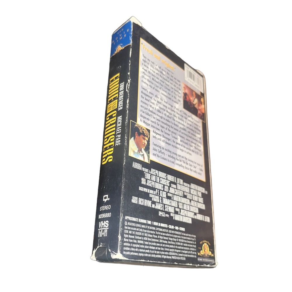 Eddie and the Cruisers (VHS, 1998, Movie Time)